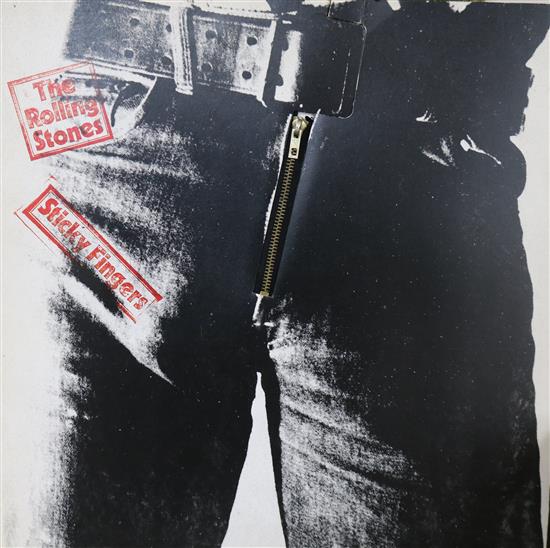 Rolling Stones Sticky Fingers, zip sleeve